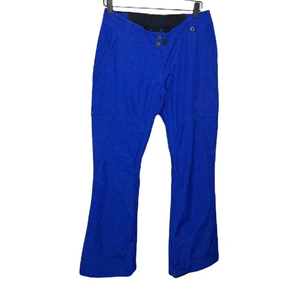 Powder Room Women’s Strobe Snow Board Pants Size Small in Blue
